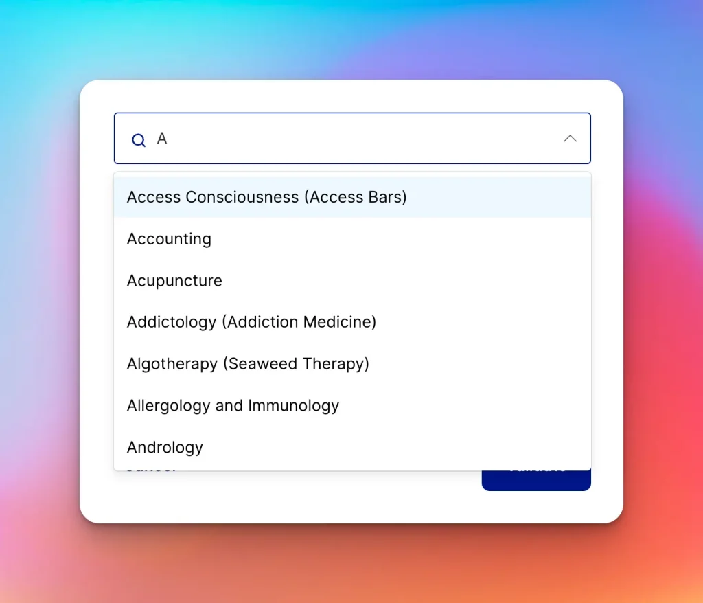 webfolio site creation service search